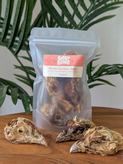 Whole Chicken Heads