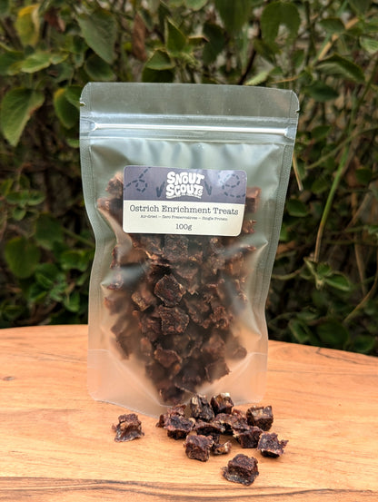 Ostrich Enrichment Treats