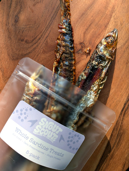 Whole Sardine Treats