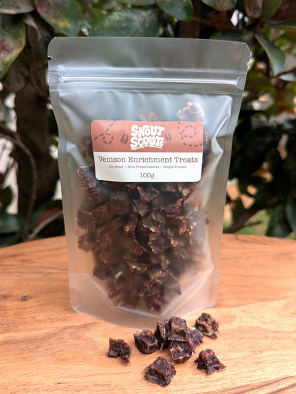 Venison Enrichment Treats